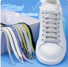 Load image into Gallery viewer, Metallic Glitter Shoe Laces - Many Colours/Sizes - NEW ARRIVAL