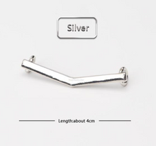 Load image into Gallery viewer, Gold & Silver Metal Buckle Charms for Shoe Laces - NEW ARRIVAL