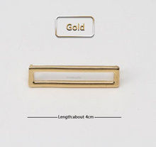 Load image into Gallery viewer, Gold & Silver Metal Buckle Charms for Shoe Laces - NEW ARRIVAL