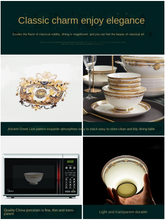Load image into Gallery viewer, "Arna Lisa" Royal Collection - Luxury 60 Piece Ceramic Dinnerware