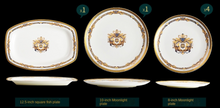 Load image into Gallery viewer, "Arna Lisa" Royal Collection - Luxury 60 Piece Ceramic Dinnerware