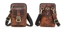Load image into Gallery viewer, "Legend Collection" - New Men's Genuine Leather Shoulder/Cross Body/Belt Bag Horse/Cowhide FREE ENGRAVING PERSONALISE
