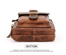 Load image into Gallery viewer, "Legend Collection" - New Men's Genuine Leather Shoulder/Cross Body/Belt Bag Horse/Cowhide FREE ENGRAVING PERSONALISE