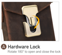 Load image into Gallery viewer, "Legend Collection" - New Men's Genuine Leather Cross Body Horse/Cowhide FREE ENGRAVING PERSONALISE