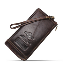 Load image into Gallery viewer, "Legend Collection" - New Men's Genuine Leather Wallet Horse/Cowhide FREE ENGRAVING PERSONALISE