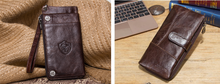 Load image into Gallery viewer, "Legend Collection" - New Men's Genuine Leather Wallet Horse/Cowhide FREE ENGRAVING PERSONALISE