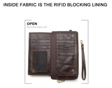 Load image into Gallery viewer, "Legend Collection" - New Men's Genuine Leather Wallet Horse/Cowhide FREE ENGRAVING PERSONALISE