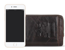 Load image into Gallery viewer, "Legend Collection" - New Men's Genuine Leather Wallet Horse/Cowhide FREE ENGRAVING PERSONALISE