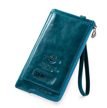 Load image into Gallery viewer, "Legend Collection" - New Men's Genuine Leather Wallet Horse/Cowhide FREE ENGRAVING PERSONALISE