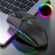 Load image into Gallery viewer, Wired Gaming Mouse 1600 DPI Optical 6 Buttons USB Mouse With RGB BackLight