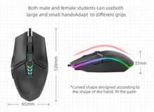 Load image into Gallery viewer, Wired Gaming Mouse 1600 DPI Optical 6 Buttons USB Mouse With RGB BackLight