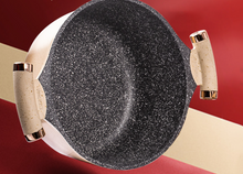 Load image into Gallery viewer, "Arna Lisa Royal Collections" Gold Diamond Queen Series Frying Pan Non-stick Stockpot Wok Pots