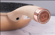 Load image into Gallery viewer, "Arna Lisa Royal Collections" Gold Diamond Queen Series Frying Pan Non-stick Stockpot Wok Pots