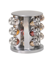 Load image into Gallery viewer, "Arna Lisa" Royal Collection - Luxury Rotary Seasoning Set 12 High Quality Red/Gold/Silver