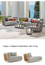 Load image into Gallery viewer, Luxury Plus Furniture - Rattan Set - 8 Piece Designer Mix &amp; Match (Balcony, Patio, Courtyard)
