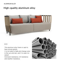 Load image into Gallery viewer, Luxury Plus Furniture - Rattan Set - 8 Piece Designer Mix &amp; Match (Balcony, Patio, Courtyard)
