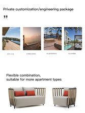 Load image into Gallery viewer, Luxury Plus Furniture - Rattan Set - 8 Piece Designer Mix &amp; Match (Balcony, Patio, Courtyard)
