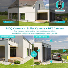 Load image into Gallery viewer, 8MP 4K Wifi Camera Dual Lens Security Protection Waterproof Security CCTV Video Surveillance Camera Light Alarm IP Camera
