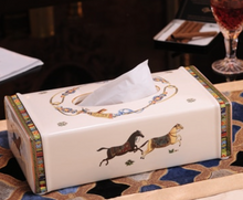 Load image into Gallery viewer, &quot;Scottishe&quot; Collection (Horses) - Tissue Box Deluxe
