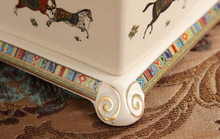 Load image into Gallery viewer, &quot;Scottishe&quot; Collection (Horses) - Tissue Box Deluxe
