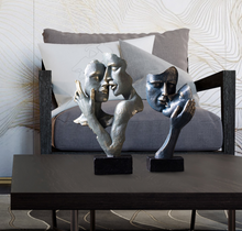 Load image into Gallery viewer, &quot;Marsha&quot; Modern Statues Creative Abstract Faces Art Living Rooms Antique Home Furnishings

