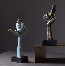 Load image into Gallery viewer, &quot;Marsha&quot; Modern Statues Creative Abstract Faces Art Living Rooms Antique Home Furnishings
