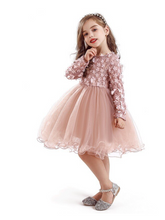 Load image into Gallery viewer, &quot;Arna&quot; Royal Gown Collection - Polka Dot Toddler Dress Halloween Costume Baby Girl Christmas Party Dress
