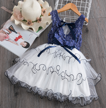 Load image into Gallery viewer, &quot;Arna&quot; Royal Gown Collection - Polka Dot Toddler Dress Halloween Costume Baby Girl Christmas Party Dress
