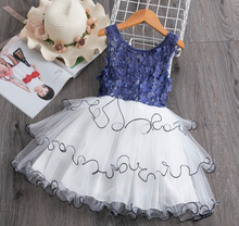Load image into Gallery viewer, &quot;Arna&quot; Royal Gown Collection - Polka Dot Toddler Dress Halloween Costume Baby Girl Christmas Party Dress
