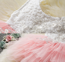 Load image into Gallery viewer, &quot;Arna&quot; Royal Gown Collection - Girls Princess Dress Tutu Baptism Newborn Infant Girl Party Dress
