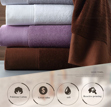 Load image into Gallery viewer, Luxury Bath Towel Set - 3  Piece - 100% Cotton
