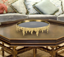 Load image into Gallery viewer, &quot;Arna Lisa&quot; Royal Luxury Collection - Luxurious Pure Copper Trays Decorative European Modern Medusa Black Crystal Tray
