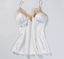 Load image into Gallery viewer, &quot;Arna&quot; Collection - Quality Lace 5 Piece Satin Sleepwear

