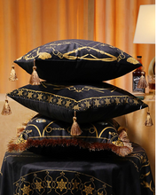 Load image into Gallery viewer, &quot;Arna Royal Victorian Collection&quot; European-Style Sofa Cushion Cover Luxury Embroidery
