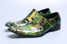 Load image into Gallery viewer, Men&#39;s Formal Dress Leather Shoes Slip On - Many Sizes
