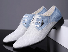 Load image into Gallery viewer, Mens Luxury Classic Canvas Shoes Men Formal Shoes - Many Colours
