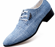 Load image into Gallery viewer, Mens Luxury Classic Canvas Shoes Men Formal Shoes - Many Colours
