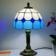 Load image into Gallery viewer, Arna Royal Collection - Table lamp LED Mediterranean Vintage Stained Glass Light
