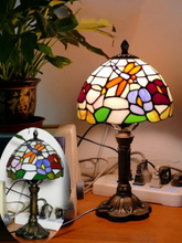 Load image into Gallery viewer, Arna Royal Collection - Table lamp LED Mediterranean Vintage Stained Glass Light
