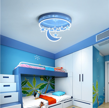 Load image into Gallery viewer, Arna Royal Collection - Children&#39;s Star Moon Hanging Lights LED Chandeliers
