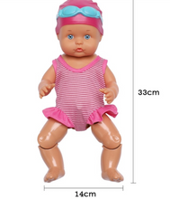 Load image into Gallery viewer, Interactive Electronic Swimming Doll - 56cm - Many Styles
