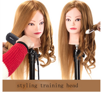 Load image into Gallery viewer, Deluxe Girls Professional 85% Real Human Hair Mannequin Hair Training &amp; Makeup - (Perfect Gift)
