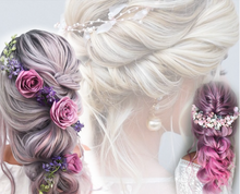 Load image into Gallery viewer, Deluxe Girls Professional 85% Real Human Hair Mannequin Hair Training &amp; Makeup - (Perfect Gift)
