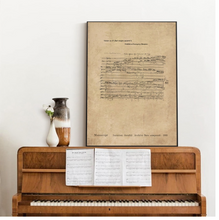 Load image into Gallery viewer, Arna&#39;s Luxury Painting Collection - Classical Musical Notes Canvas Painting - Many Styles
