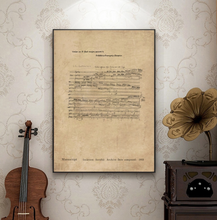 Load image into Gallery viewer, Arna&#39;s Luxury Painting Collection - Classical Musical Notes Canvas Painting - Many Styles
