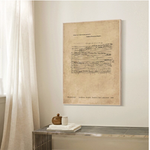 Load image into Gallery viewer, Arna&#39;s Luxury Painting Collection - Classical Musical Notes Canvas Painting - Many Styles
