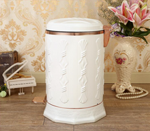 Load image into Gallery viewer, &quot;Arna Royal Vintage Collection&quot;  Luxury Pedal Golden Range 6L Trash Rubbish Bin
