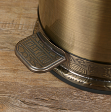 Load image into Gallery viewer, &quot;Arna Royal Vintage Collection&quot;  Luxury Pedal Golden Range 10L Trash Rubbish Bin
