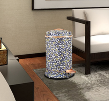 Load image into Gallery viewer, &quot;Arna Royal Vintage Collection&quot;  Luxury Pedal Golden Range 6L Trash Rubbish Bin
