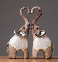 Load image into Gallery viewer, &quot;Arna Lisa&quot; Luxury Natures Finest Collection - Resin Elephants Sculptures
